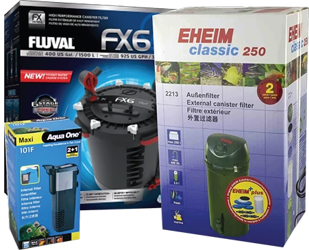 Aquarium filter equipment